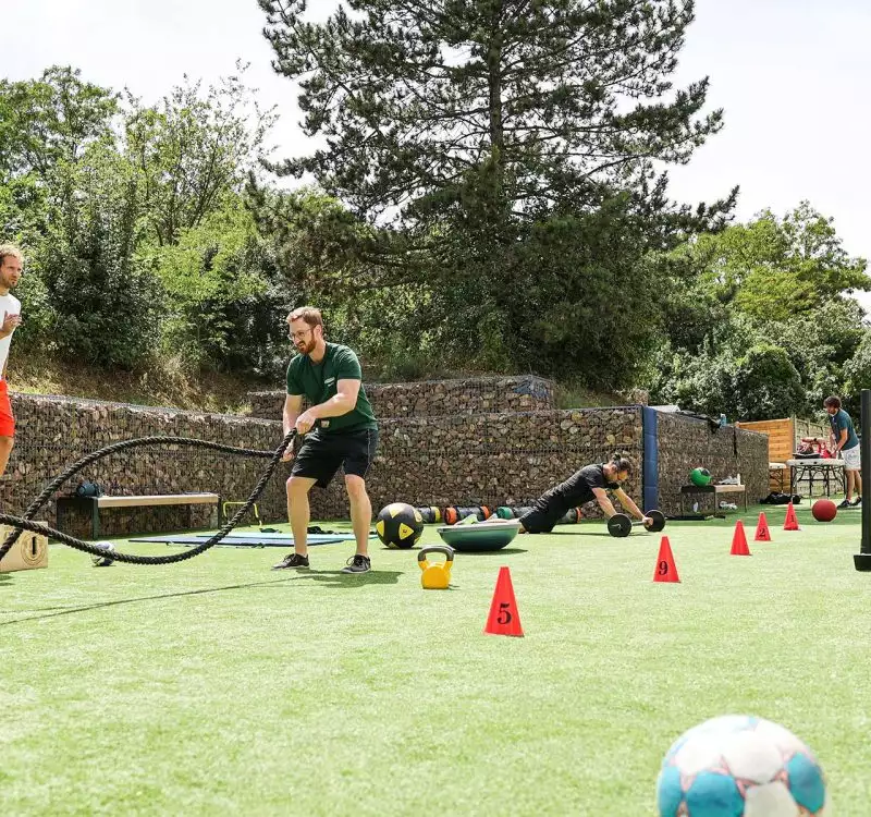 Locomotion Mainz - Outdoorbereich - Fitness und Wellness